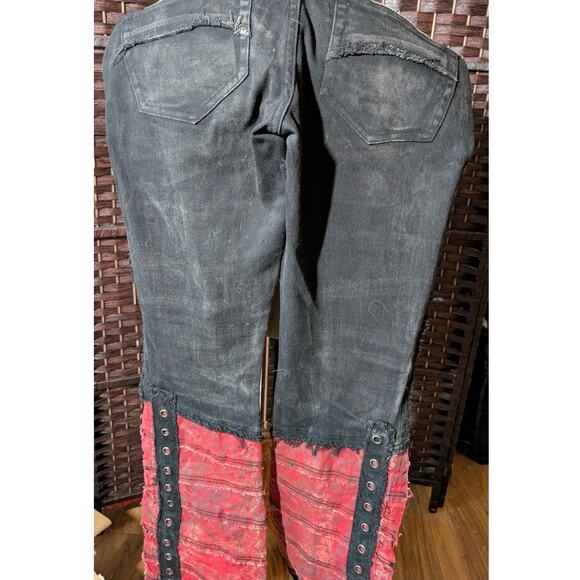 Wornstar Custom Jeans - Original Rockstar Crimson Orion - Picture 5 of 9